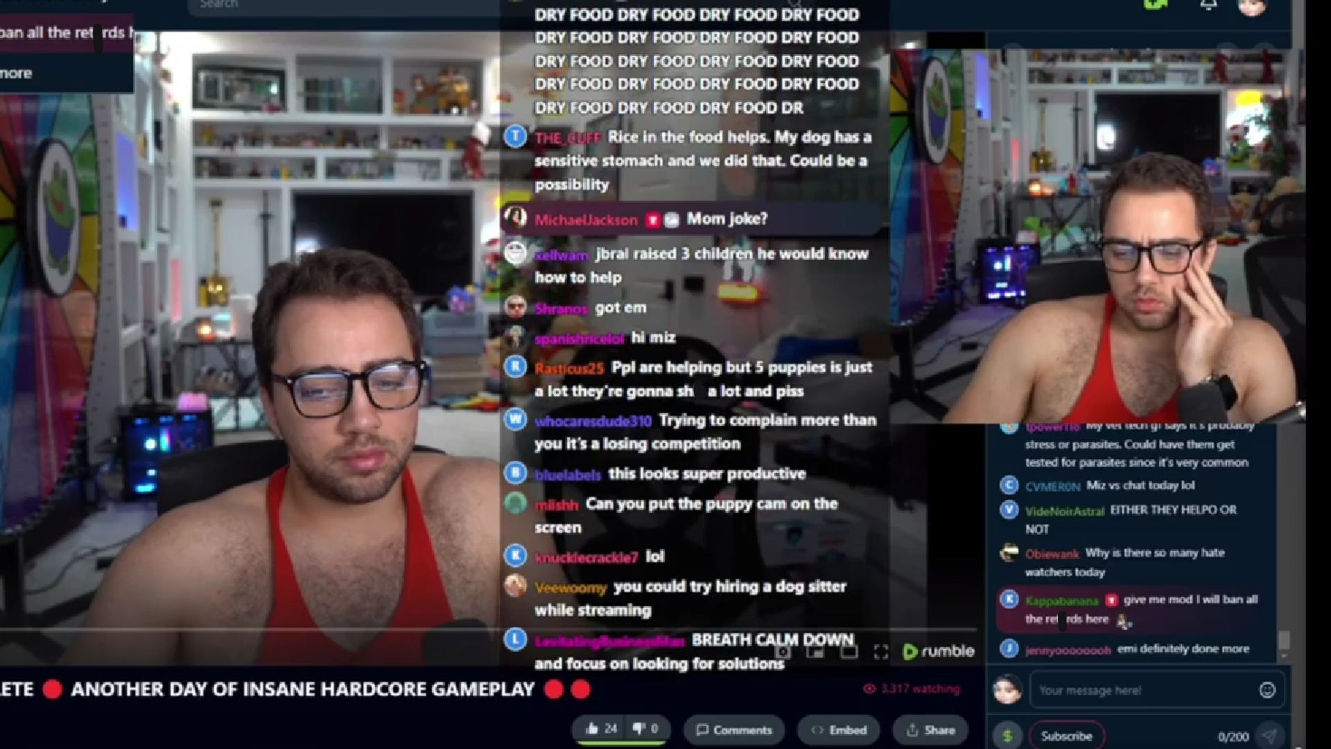 The controversy surrounding Mizkif and Emiru continues to unfold (Images via)