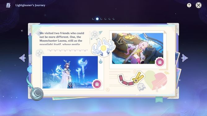 Genshin Impact Lightgleaner's Journey Day 2 guide