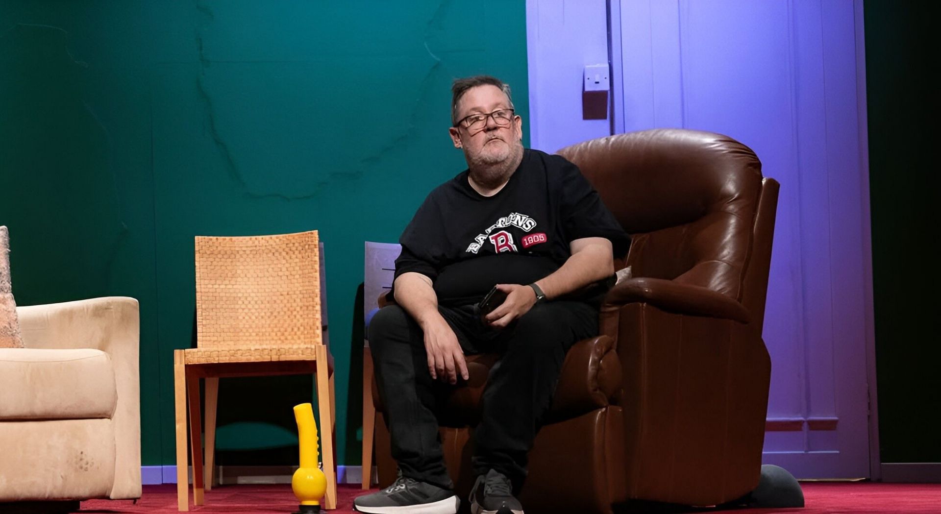 Johnny Vegas voices Mr Twit (Image via Instagram/@johnnyvegasofficial)