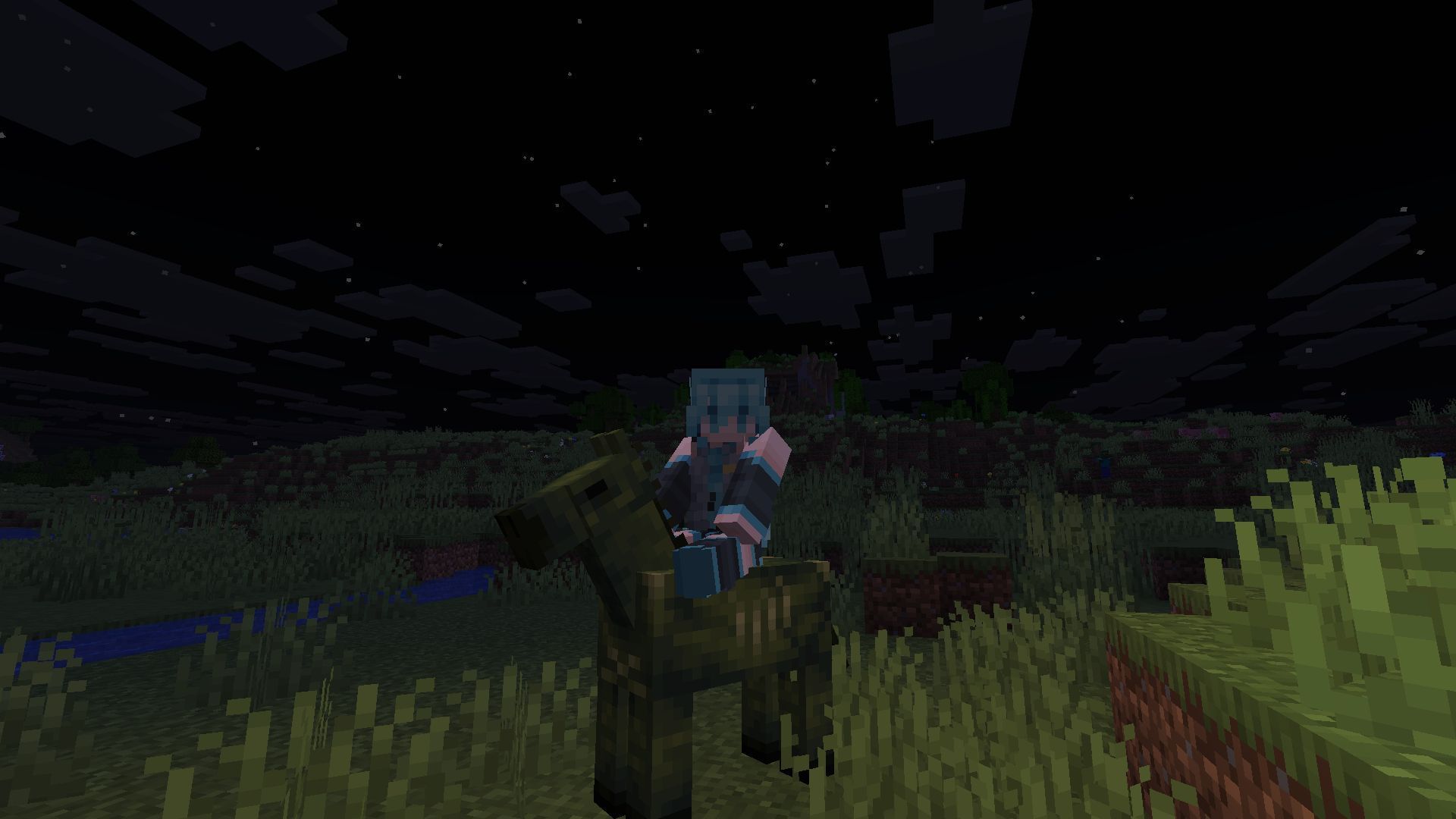 Zombie horses will receive an array of features in the Minecraft Mounts of Mayhem drop (Image via Sportskeeda Gaming || Mojang Studios)