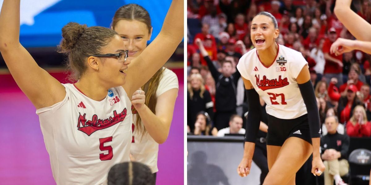 Rebekah Allick and Harper Murray. (Images by Getty)