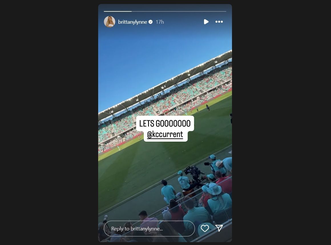 Brittany Mahomes&#039; IG story