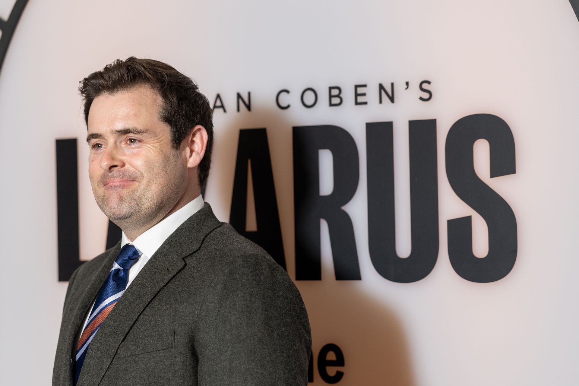 David Fynn at &quot;Lazarus&quot; London Screening - Arrivals - Source: Getty