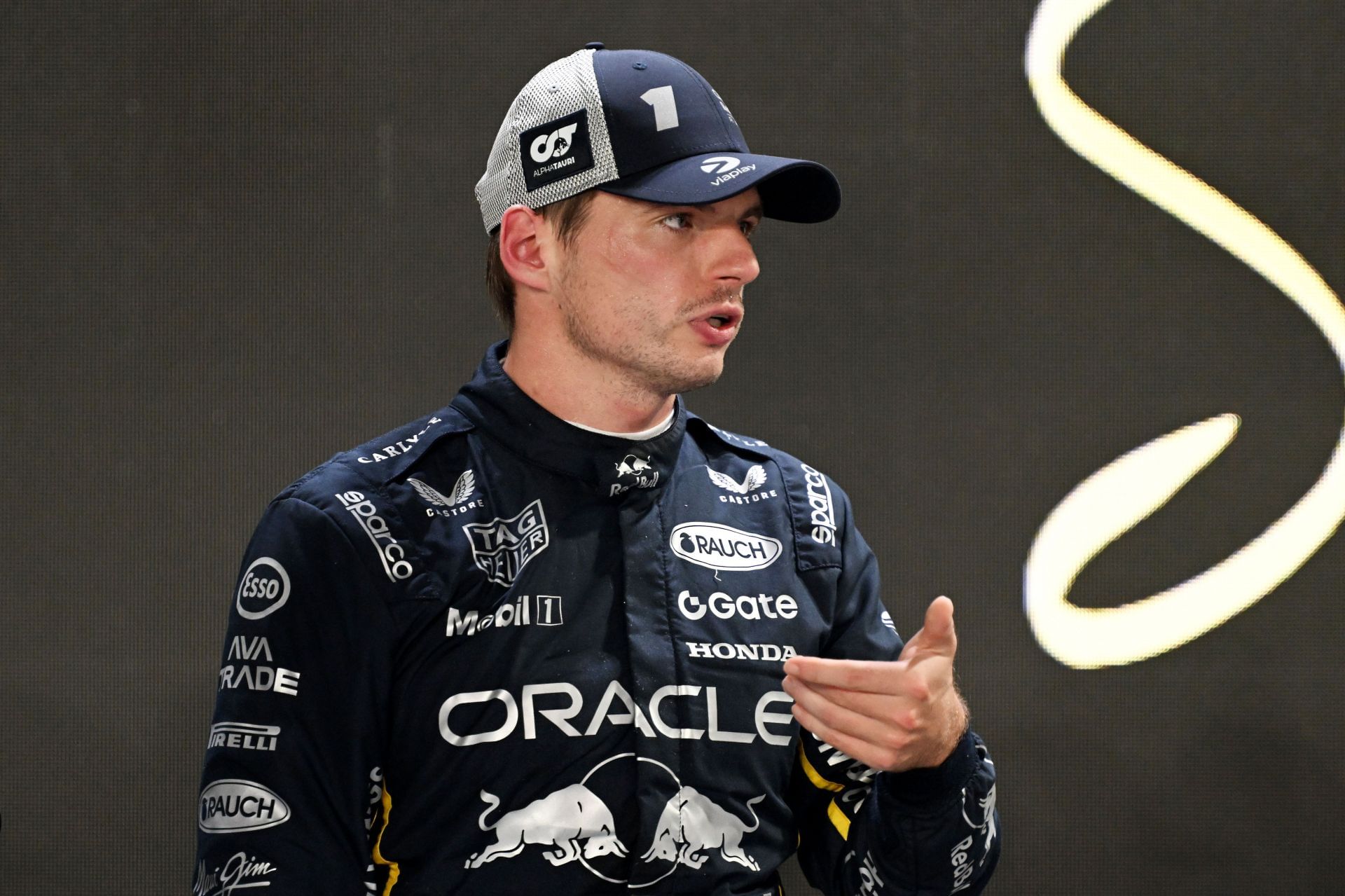 Max Verstappen after the Singapore Grand Prix Qualifying - Source: Getty