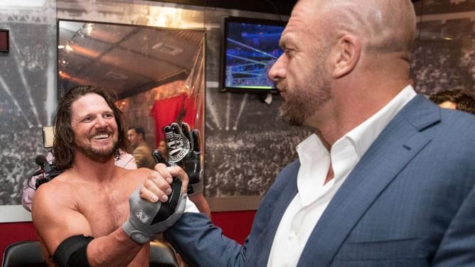 Triple H issues statement after AJ Styles suddenly wins a title in WWE after 4 years