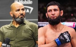 "He's great" - Glover Teixeira calls Khamzat Chimaev an “amazing fighter” but says he beats up lower-level sparring partners