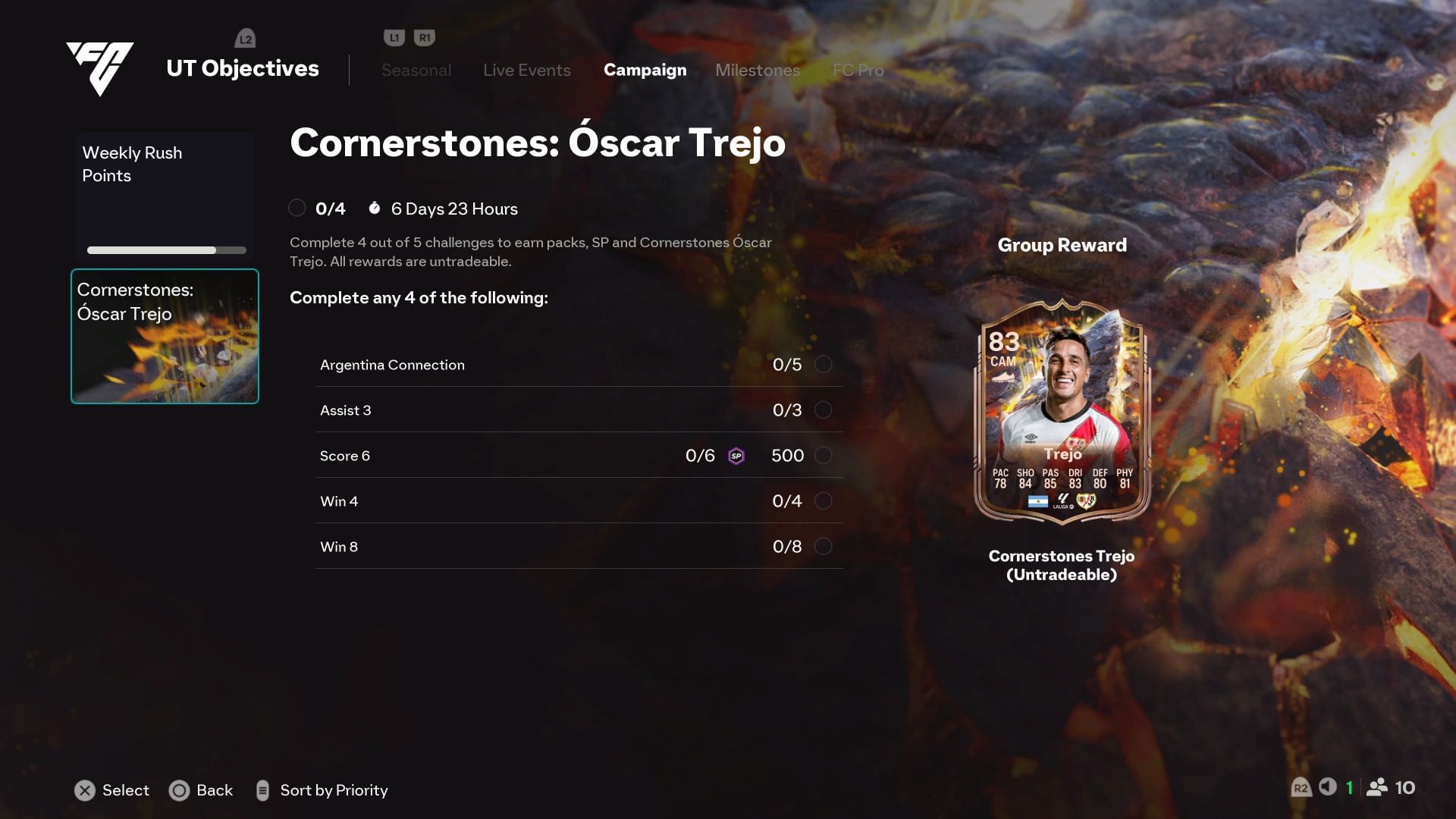 The objective (Image via EA Sports)