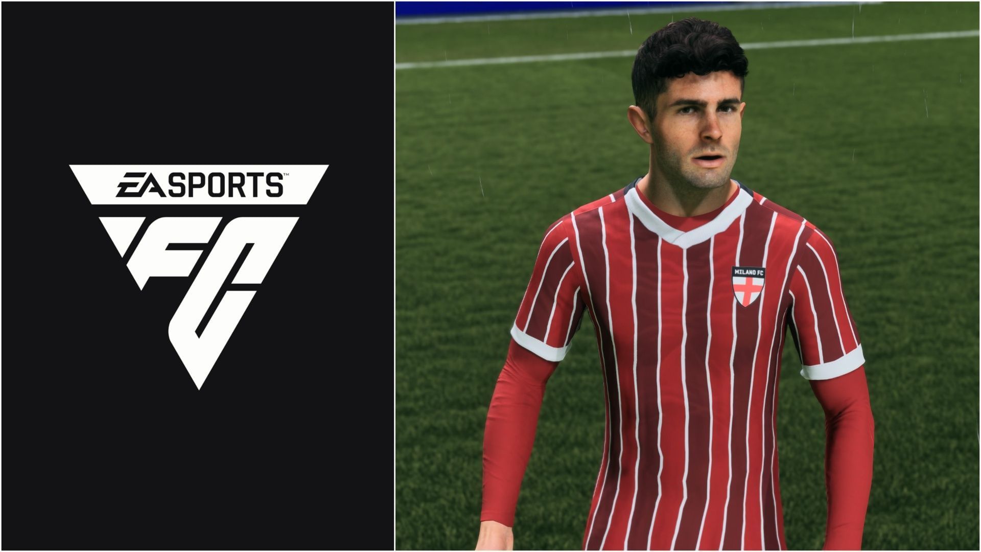 POTM Pulisic has been leaked (Images via EA Sports/Sportskeeda Gaming)