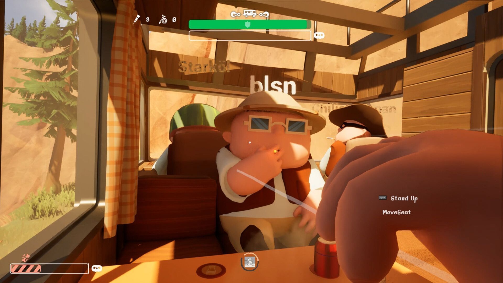 How do checkpoints work in RV there yet and how many are there (Image via Nuggets Entertainment)