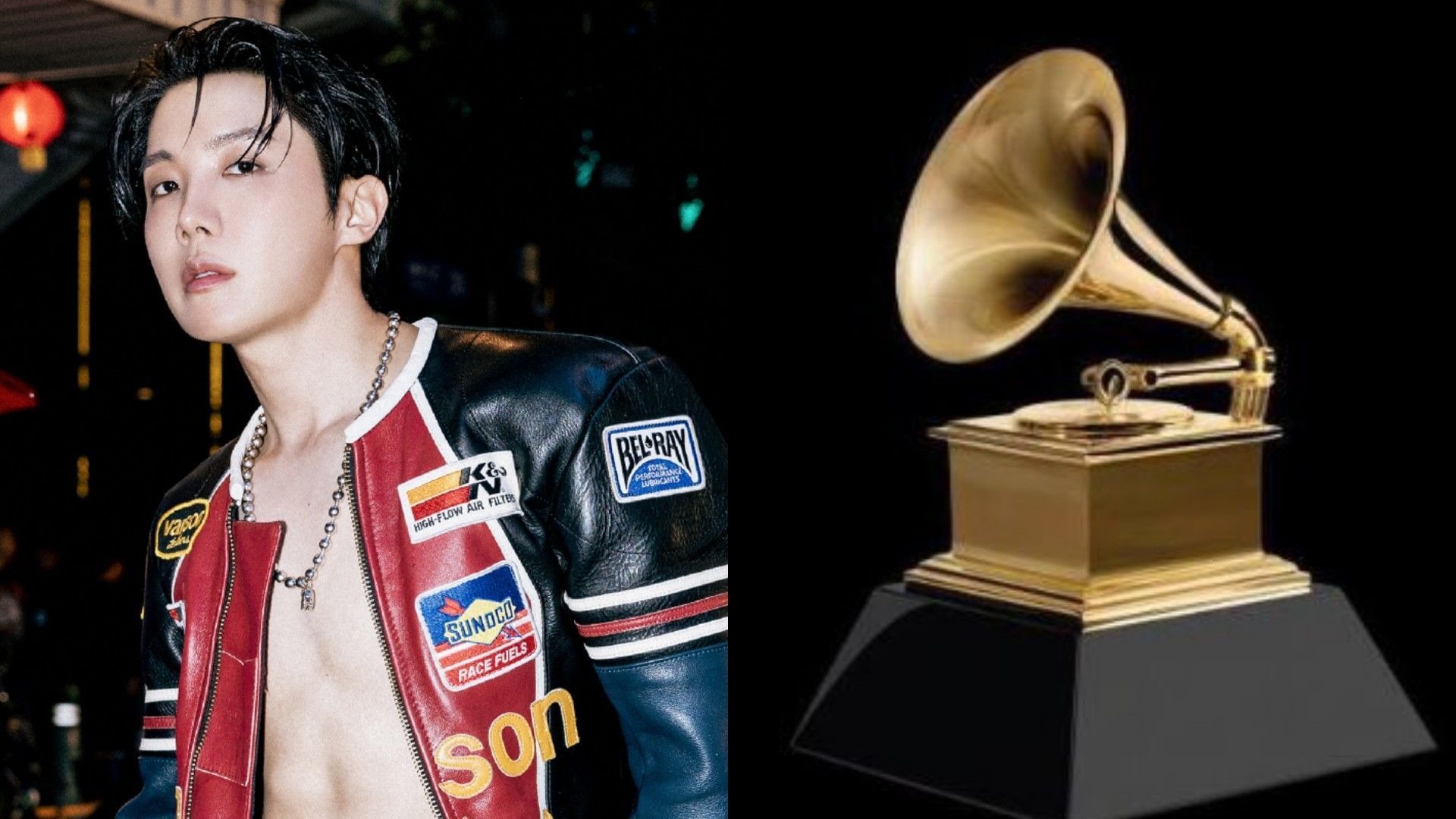 j-hope in Killin It Girl (Image via Weverse/BTS and X/@RecordingAcad)