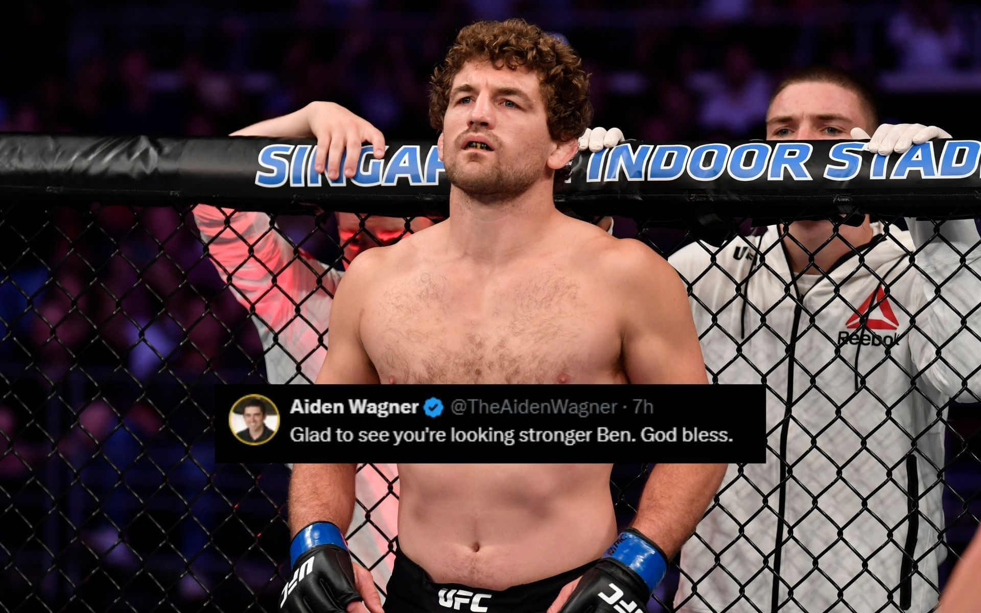 Fans react to the video of Ben Askren playing with his son. [Image courtesy: Getty]