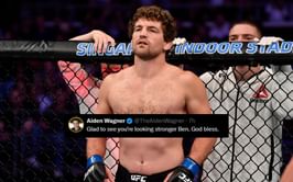 "Such a miracle" - Fans react as Ben Askren makes notable strides amid recovery from lung transplant
