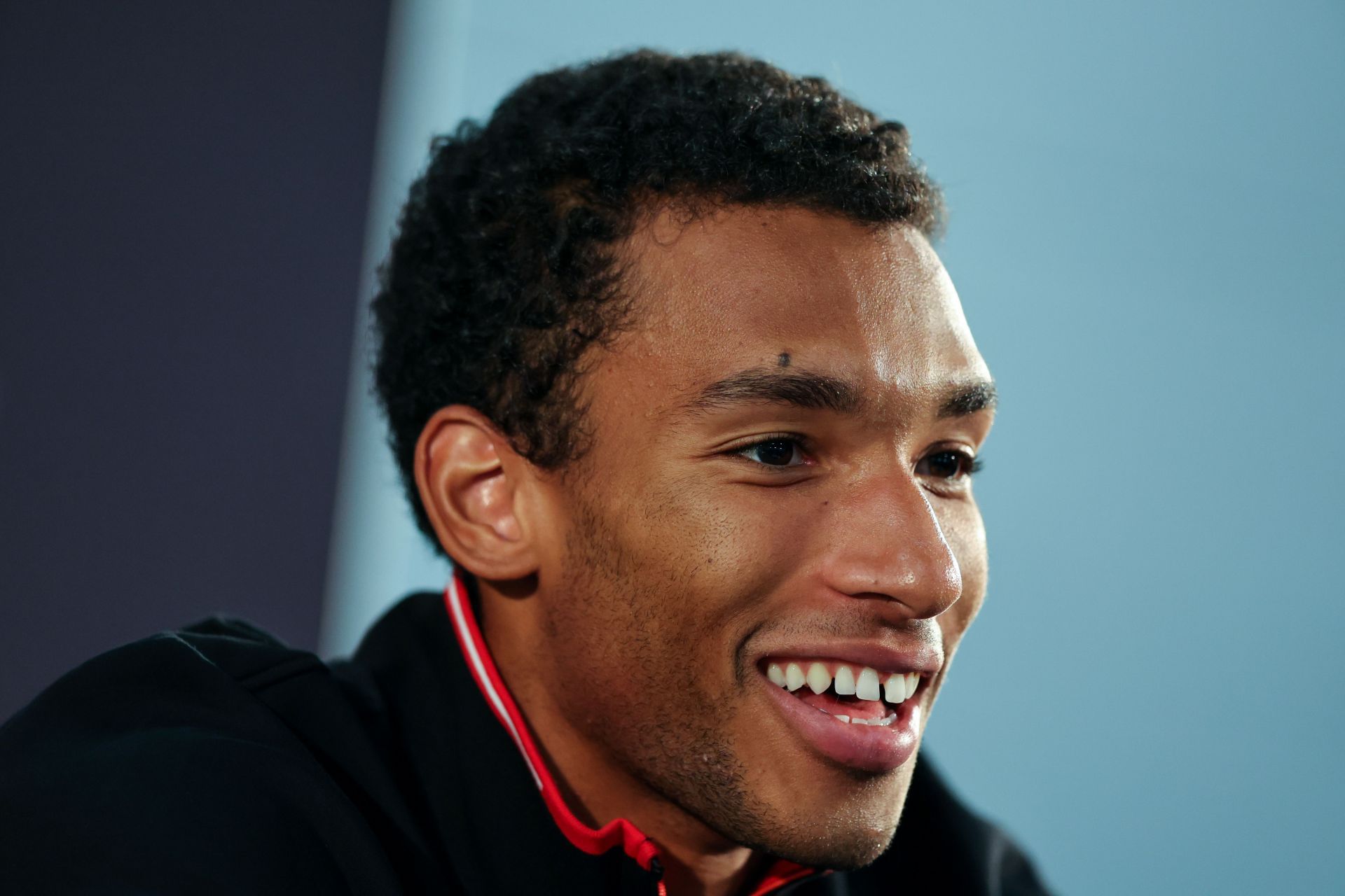 Felix Auger-Aliassime at the 2024 Davis Cup Finals Group Stage Manchester - Canada v Finland - Source: Getty