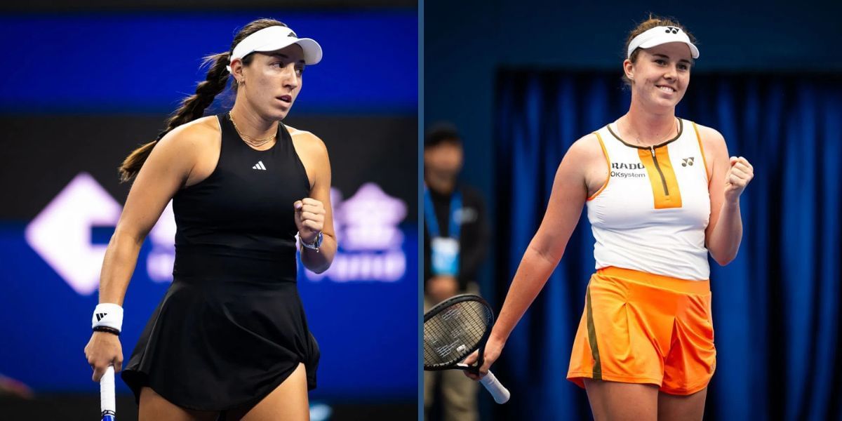 Jessica Pegula vs Linda Noskova is one of the semifinal matches at the China Open 2025. (Photos: Getty)