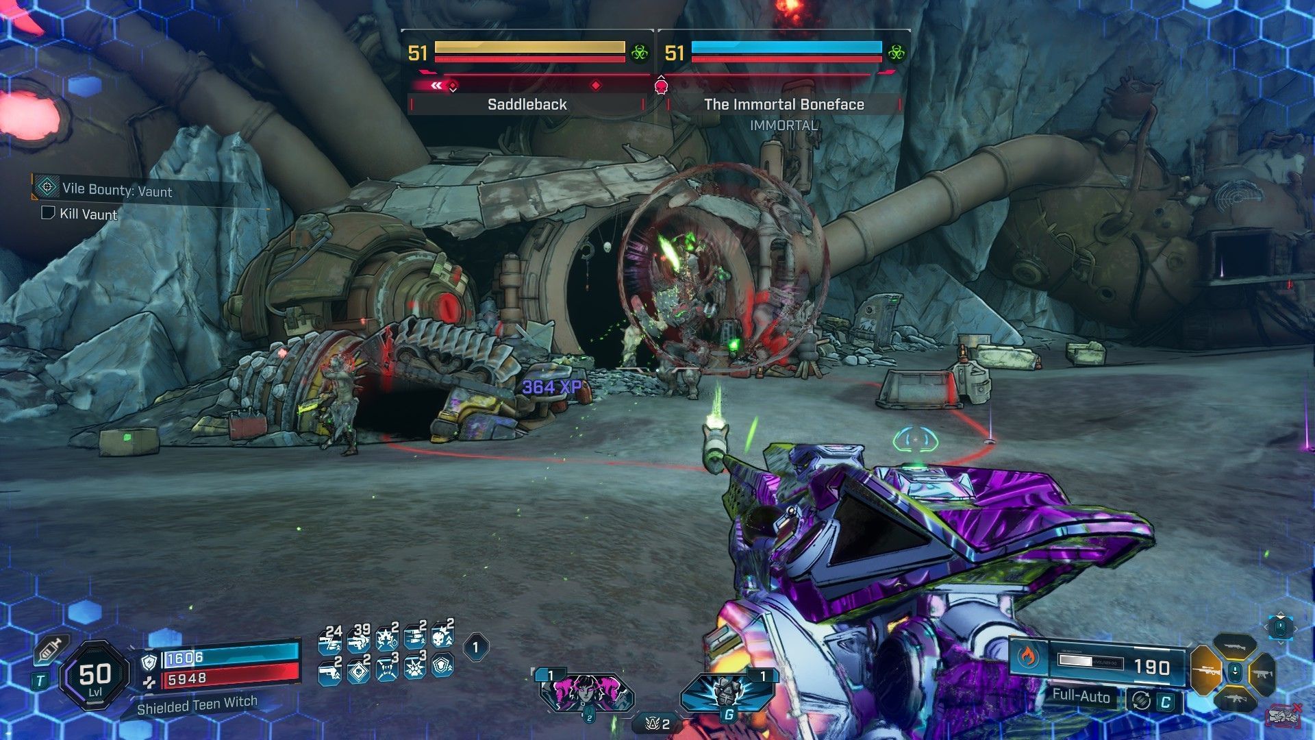 Defeat the Meathead Riders for a chance to get the gun (Image via 2K)