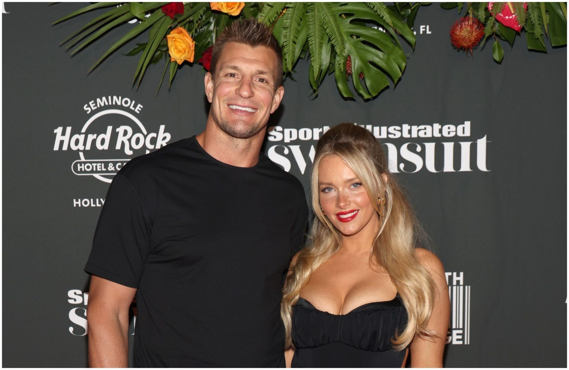 Rob Gronkowski turns ultimate hype man for GF Camille Kostek 