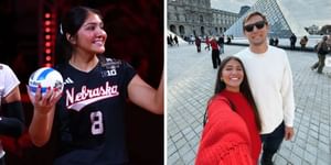 Former Nebraska volleyball player Lexi Rodriguez enjoys Paris trip with boyfriend Daniel Wetter amid time away from the sport