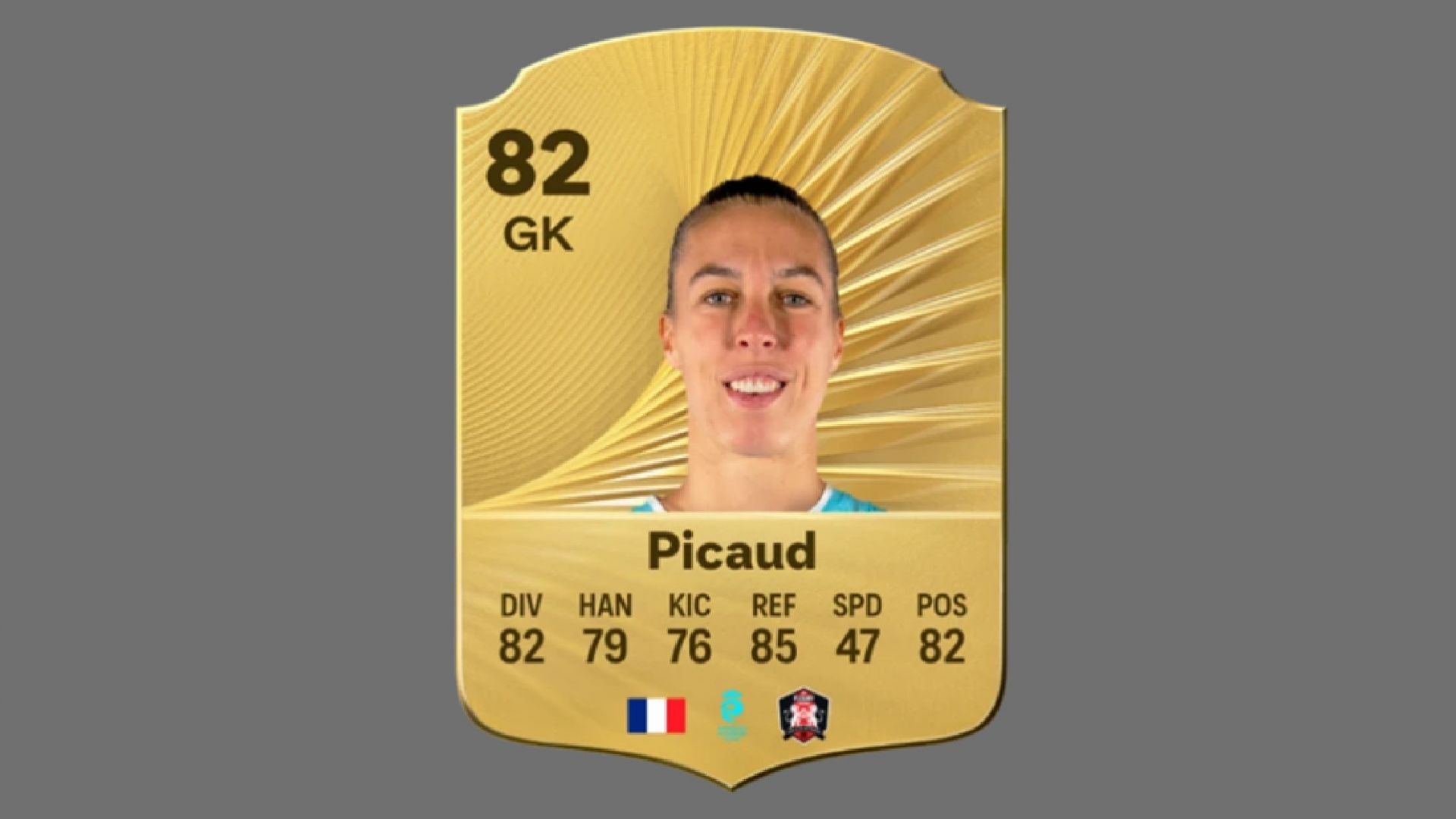 Picaud&#039;s FC 26 card (Image via EA Sports)