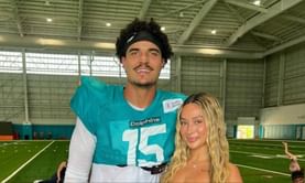 "Like his daddy" - Jaelan Phillips' fiancée Samantita Bonita grows emotional while sharing sonographic glimpse of baby boy