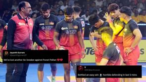 "Bottled an easy win" - Fans express disappointment after Bengaluru Bulls suffer another tie-breaker defeat against Puneri Paltan in Pro Kabaddi 2025