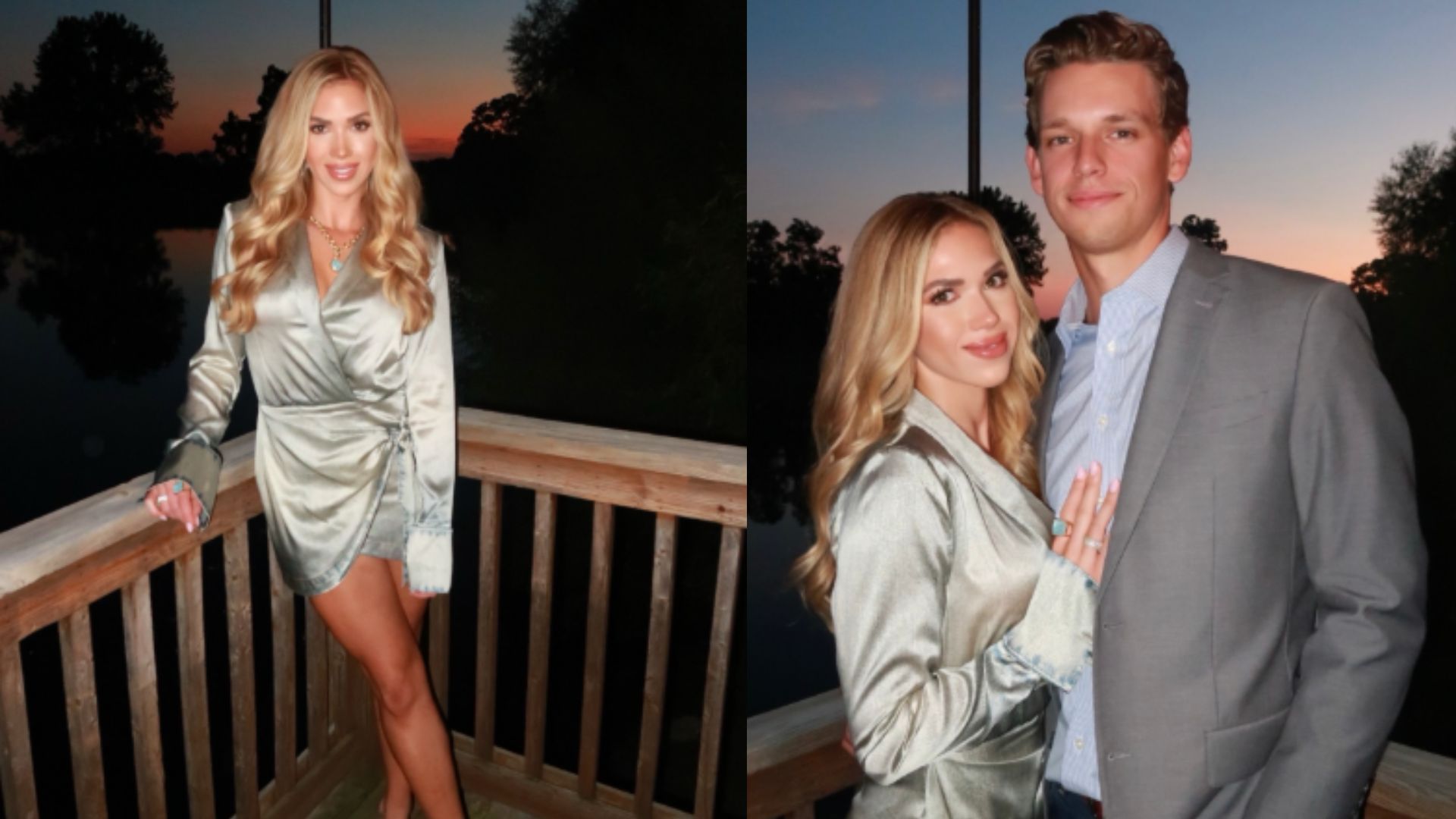 gracie Hunt shared photos alongside boyfriend Derek. (Photos via Gracie Hunt