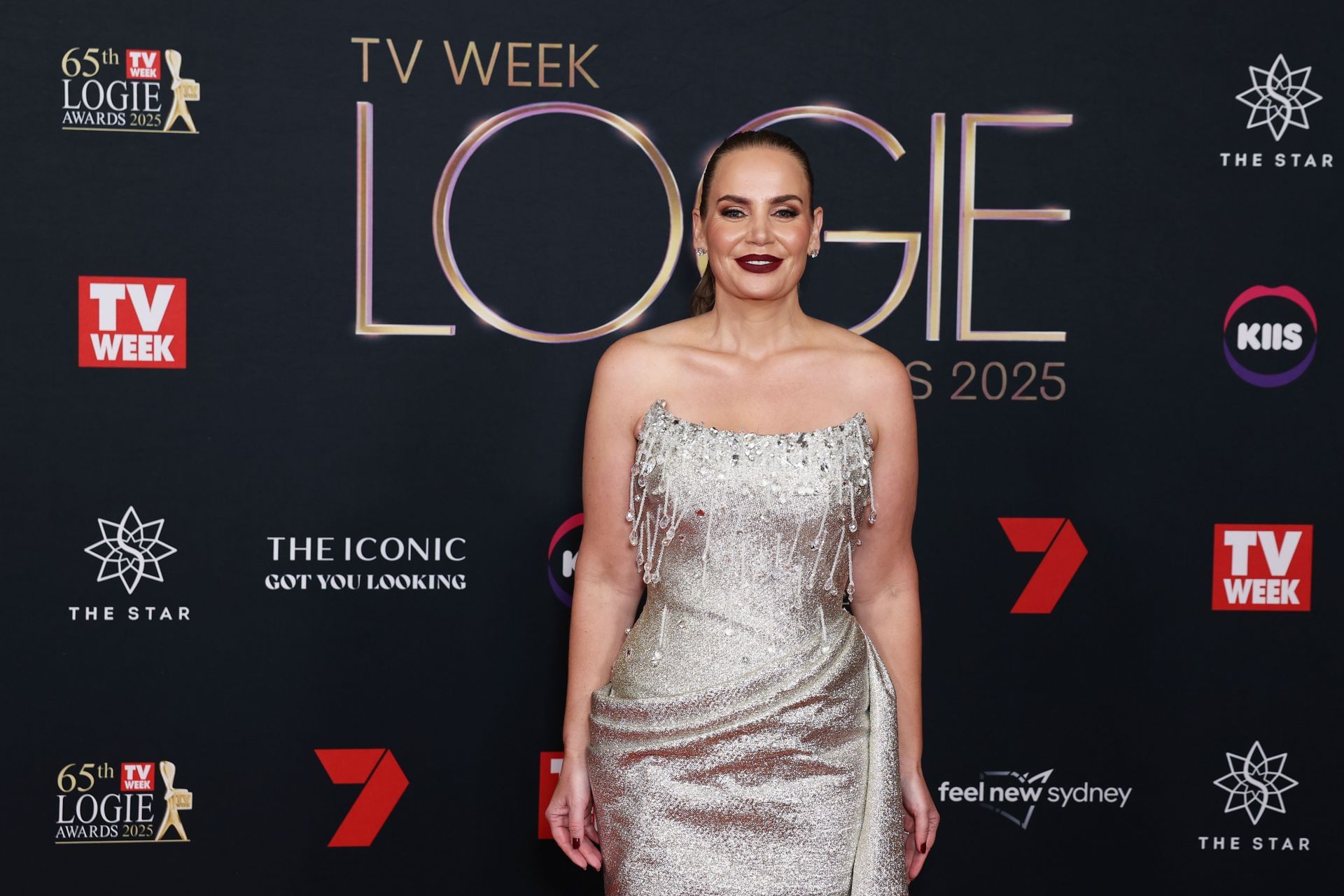 Jelena Dokic at the 2025 TV WEEK Logie Awards - Arrivals - Source: Getty