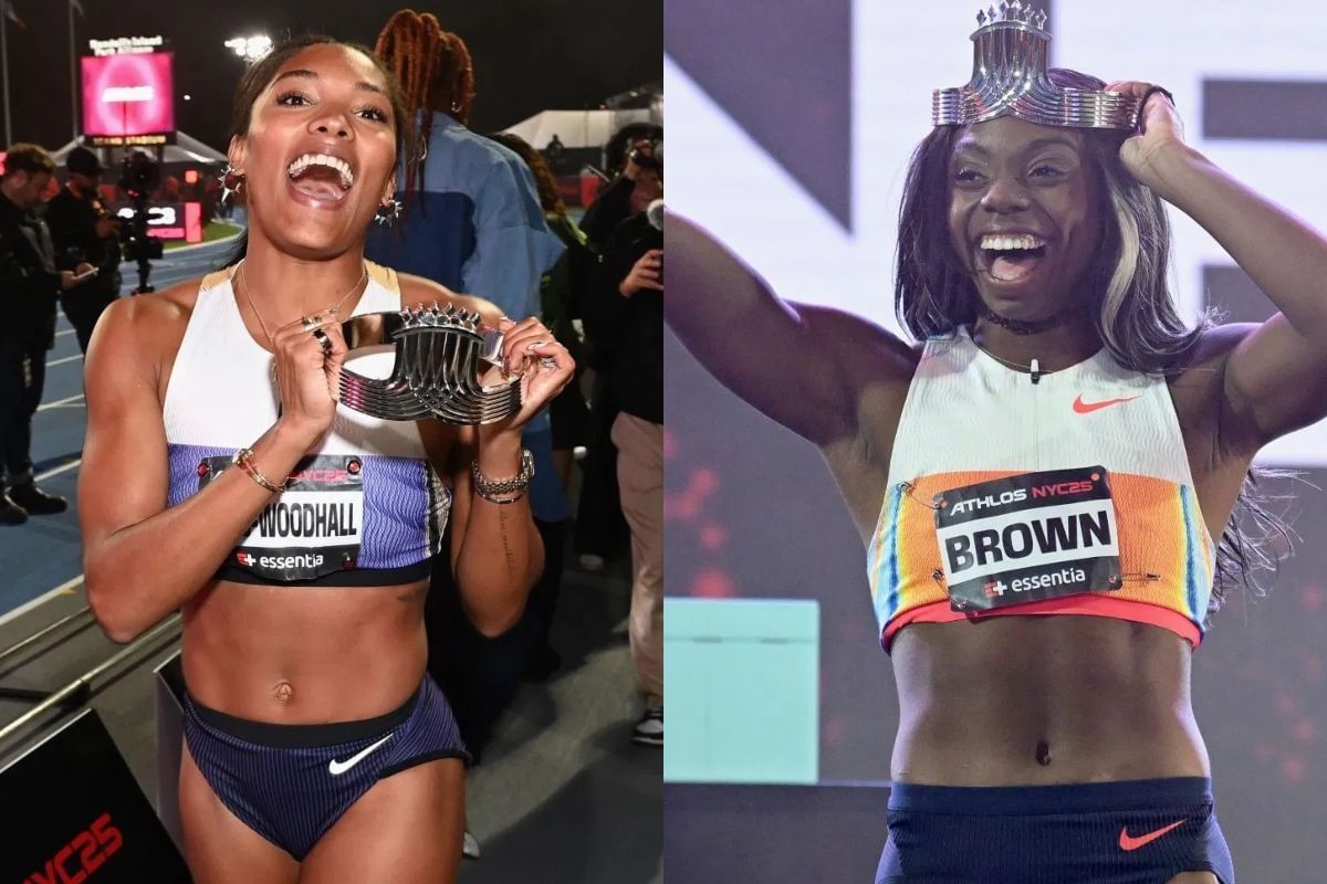 How much did Tara Davis-Woodhall, Brittany Brown, and others earn at Athlos NYC 2025? Complete Prize money breakdown of $663,000 pool