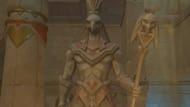 A statue of Thoth (Image via HoYoverse)