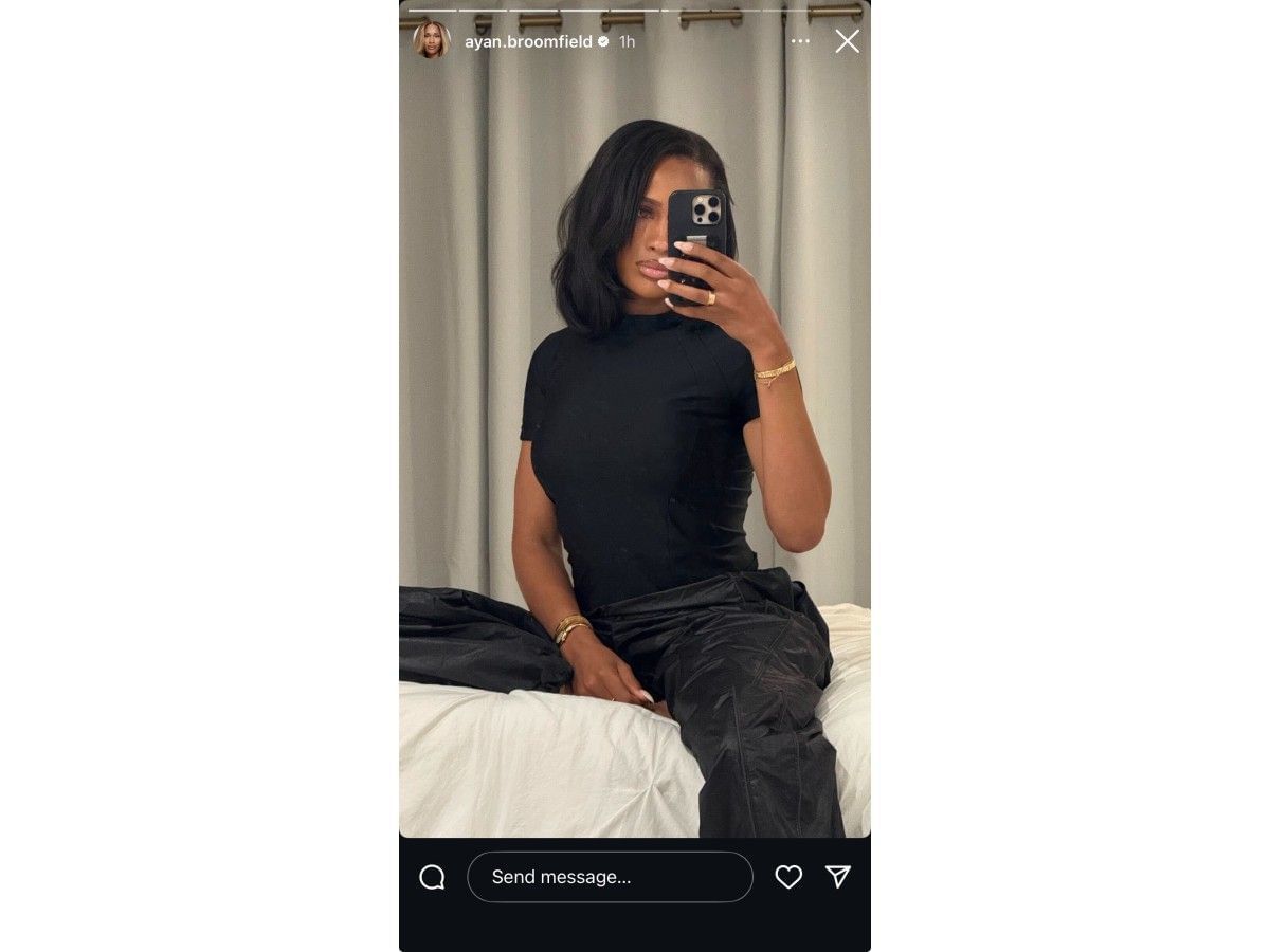 Ayan Broomfield&#039;s Instagram story