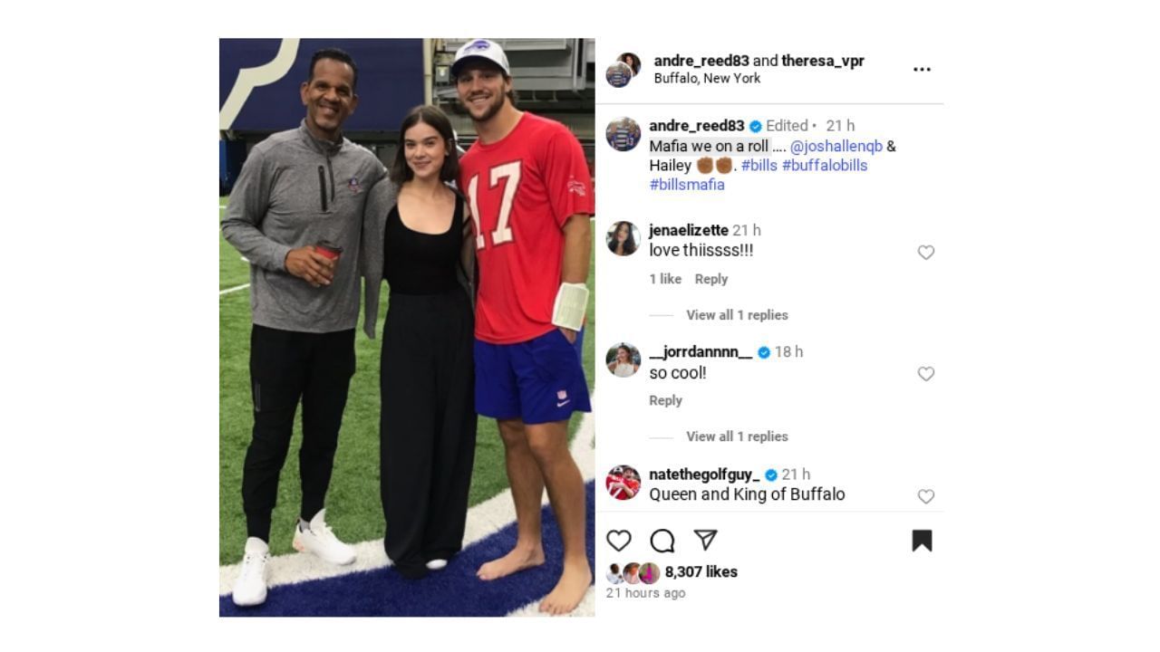 Source: (Via Instagram/ @andre_reed83)