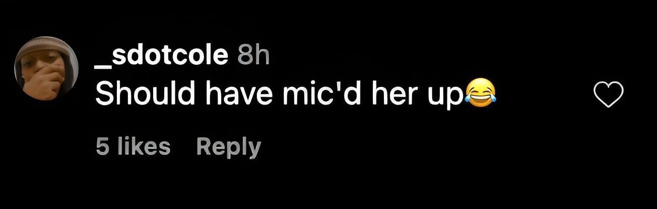 IG comment