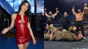 Cathy Kelley reacts as The Vision betrays Seth Rollins on WWE RAW just days after she was disrespected by him