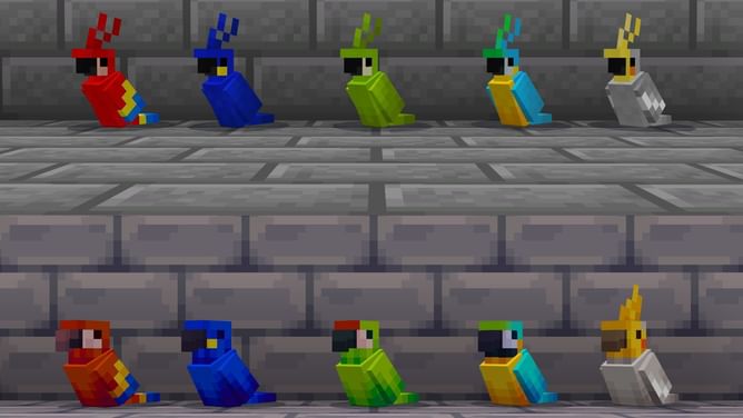 These Minecraft fan-made parrot designs look better than the original