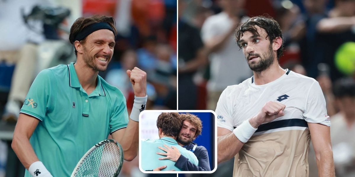 Cousins Arthur Rinderknech &amp; Valentin Vacherot share sweet messages to each other ahead of Shanghai Masters final | Image Source: Getty
