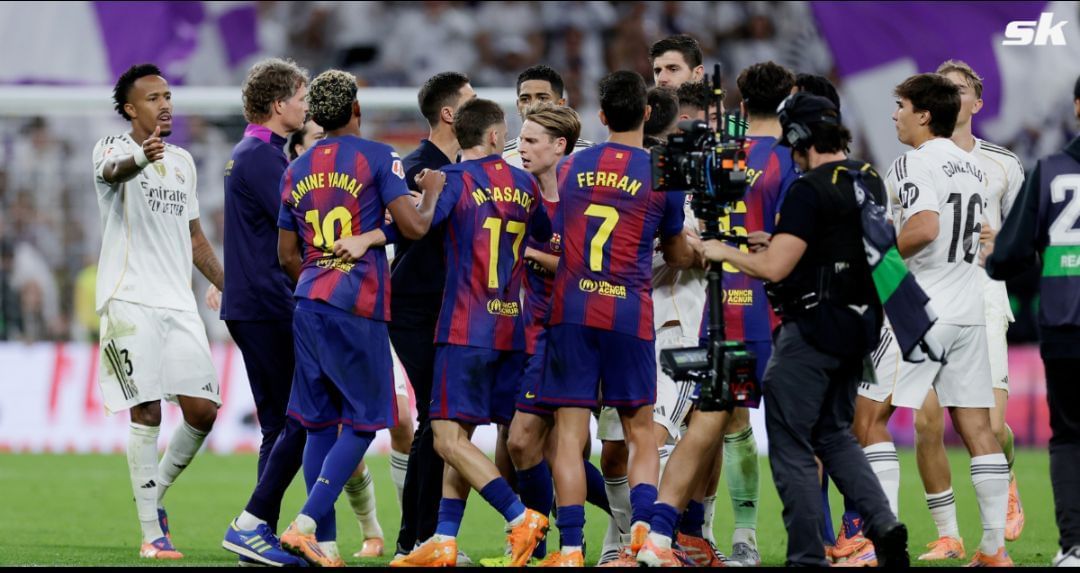 Barcelona lost to Real Madrid in their league clash at the Santiago Bernabeu 