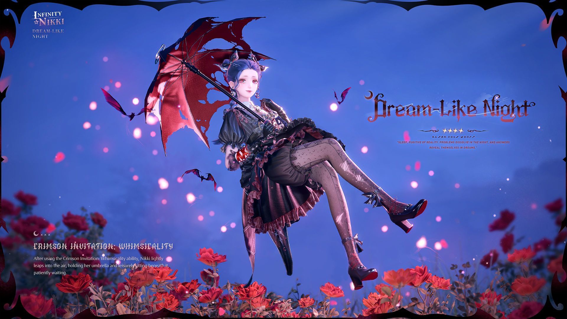 4-star outfit Dream-Like Night (Image via Infold Games)
