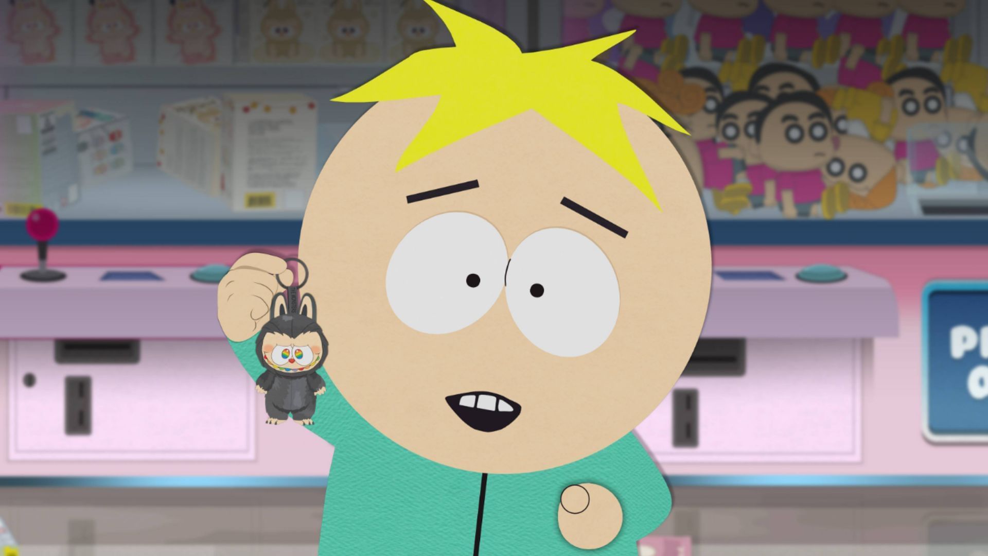 The episode parodies the obsession with Labubu dolls (Image via South Park Studios/Paramount)