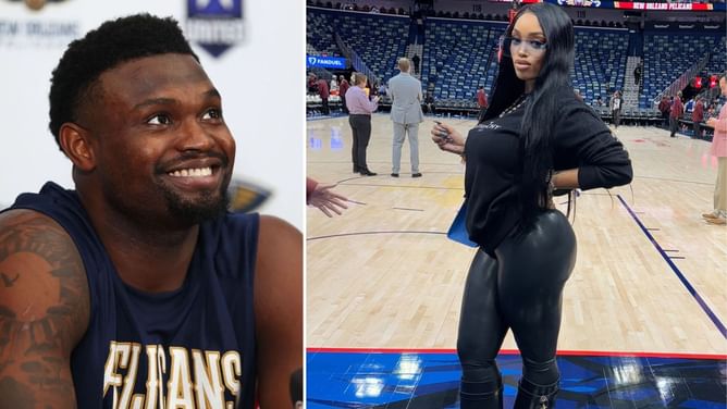 "A man knows right away what position he wants you”: Zion Williamson’s girlfriend Ahkeema pours her heart out in romantic message after Aussie outing