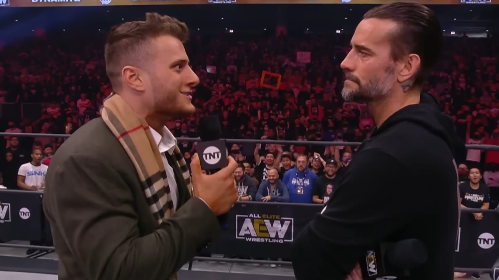 MJF and CM Punk collided in AEW [Image Credit: AEW