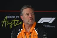 Zak Brown at the F1 United States Grand Prix - Practice and Spring Qualifying - Source: Getty