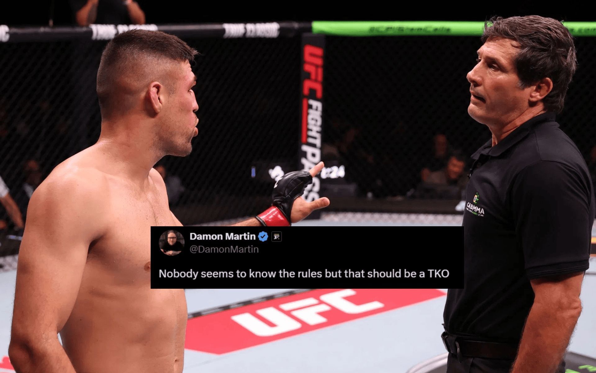 MMA community reacts to Vicente Luque