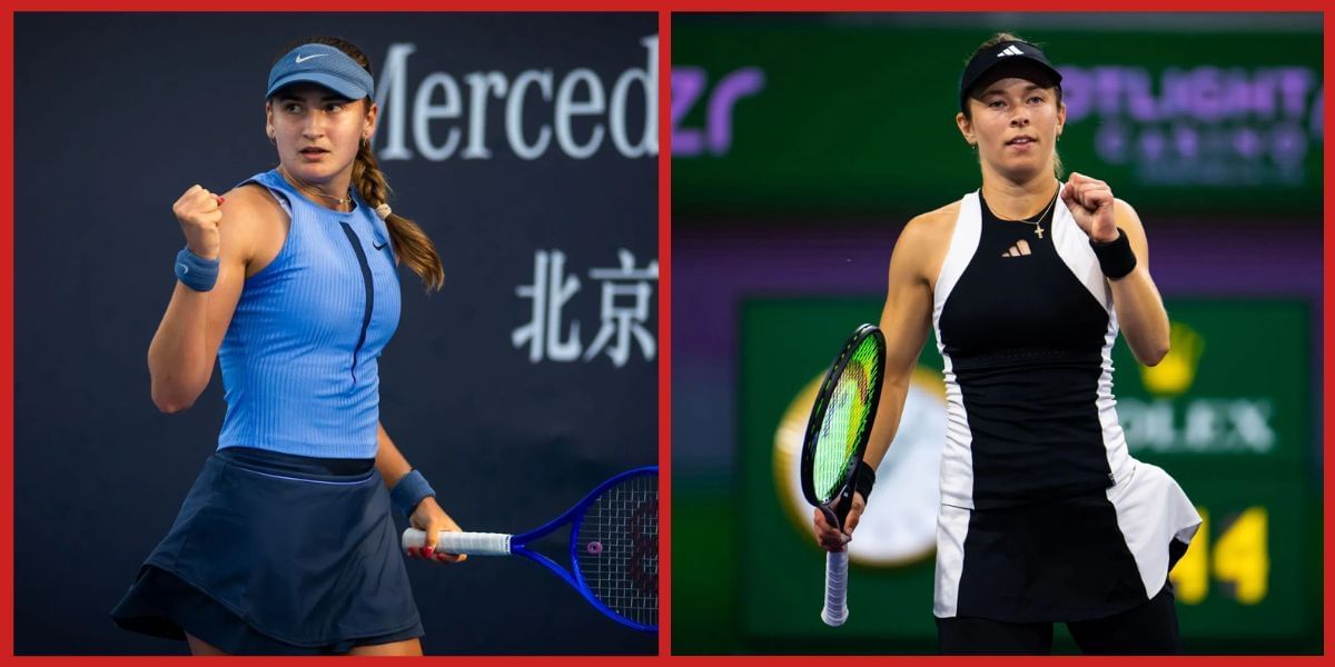 Victoria Jimenez Kasintseva and Katie Volynets (Source: Getty)