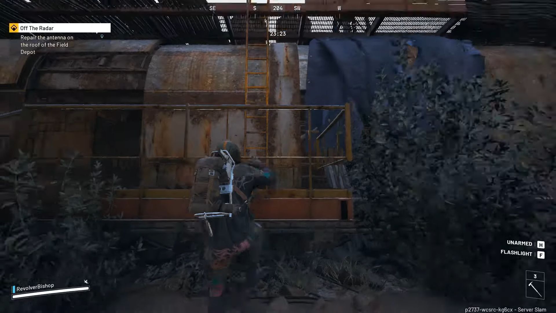 Identifying the Field Depot (Image via Embark Studios and YT.com/@nickkokimiko)