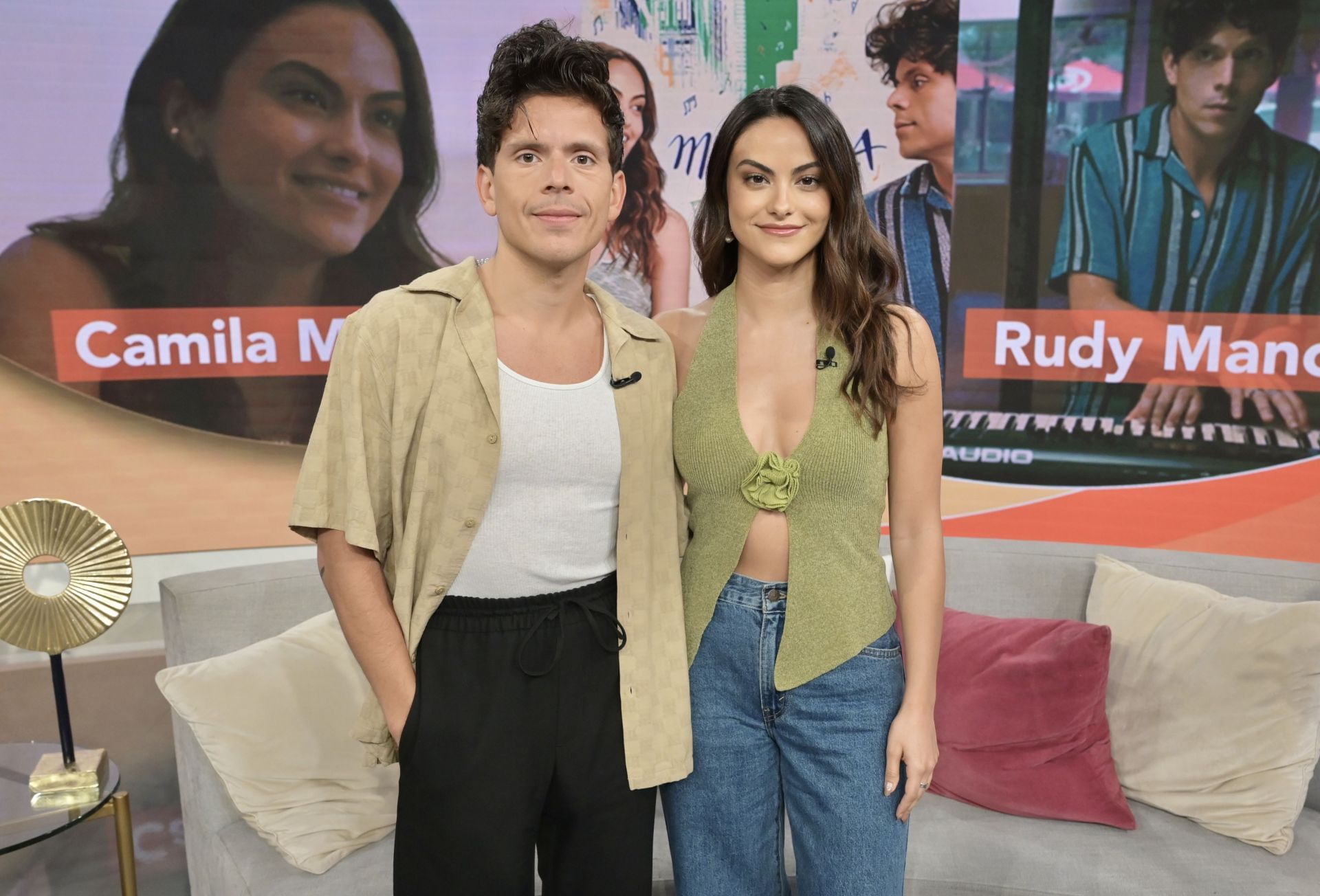 Rudy Mancuso and Camila Mendes (Image via Getty Images)