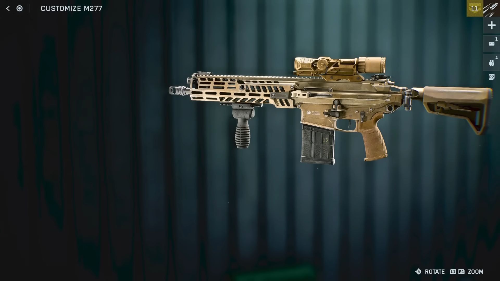 M277 assault rifle in Battlefield 6 (Image via EA/BuffNerdGaming)