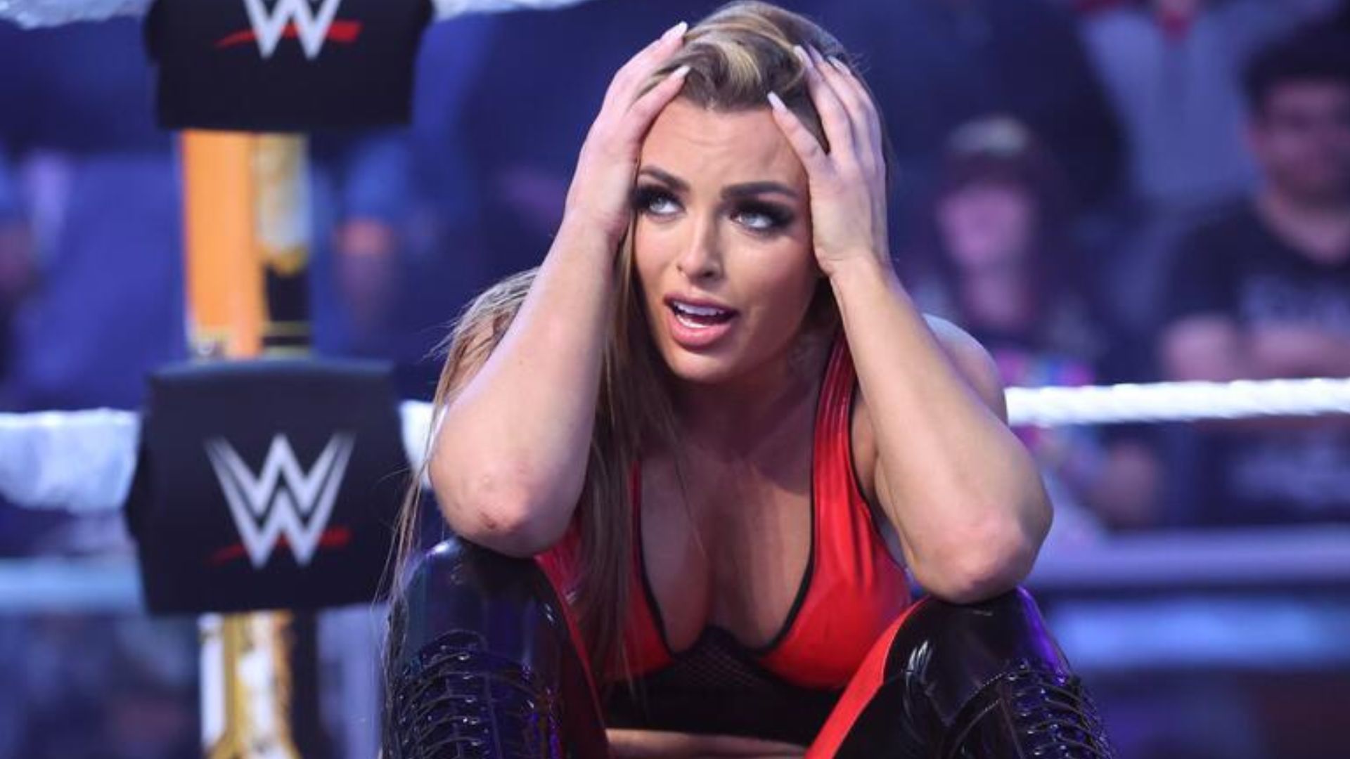 Mandy Rose on NXT! [Image credit: WWE.com]
