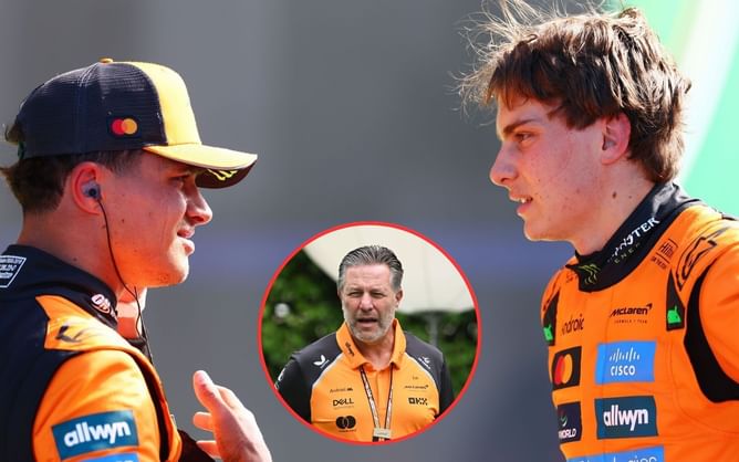 McLaren boss Zak Brown breaks silence on Lando Norris and Oscar Piastri's incident during the F1 Singapore GP