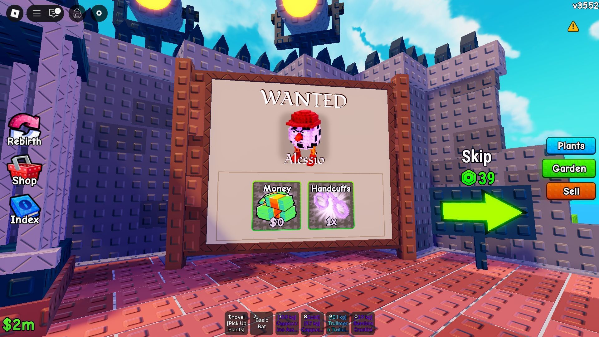 Handcuffs are available through the Prison Event (Image via Roblox)