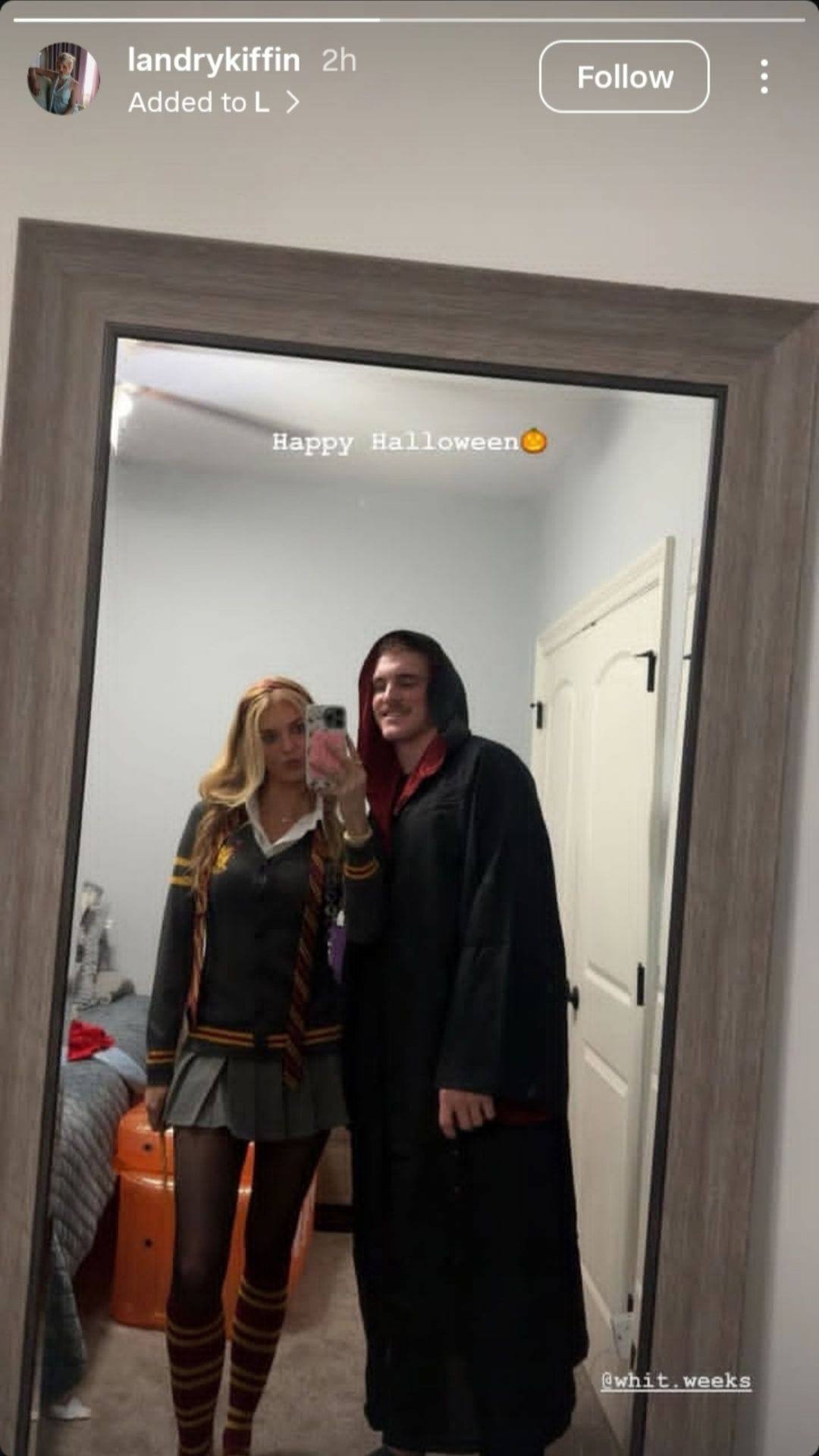 Lane Kiffin's daughter Landry flexes her spooky Halloween costume with ...