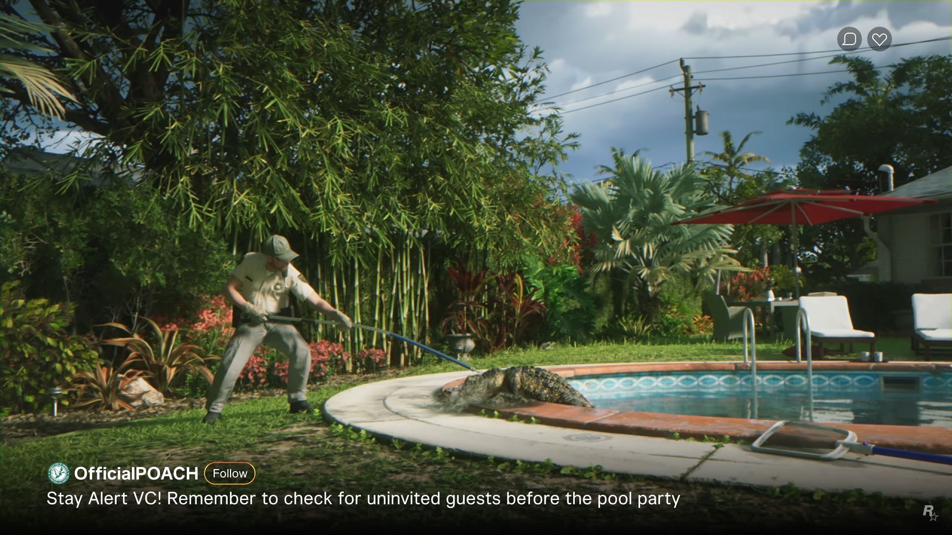 A glimpse of the GTA 6 trailer (Image via Rockstar Games)
